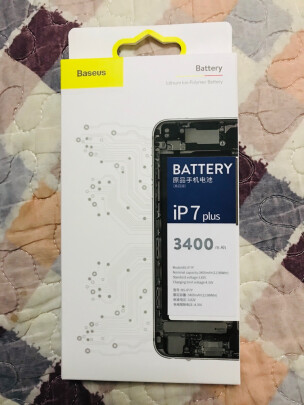 倍思iPhone7Plus电池3400mAh靠谱吗，电量够不够大？小巧精致吗？