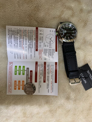 西铁城光动能男表极度喜欢感受反馈