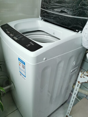 %title插图%num 海尔(Haier)变频波轮洗衣机全自动 智能称重量衣进水 健康桶自洁 9KG大容量 EB90BM029