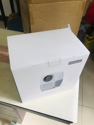 %title插图%num 泰捷(WEBOX)T1S 投影仪家用卧室高清智能投影(1080P 自动梯形校正 4K解码 WiFi) T1S 标配