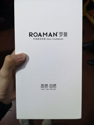 罗曼（ROAMAN）电动牙刷成人情侣声波电动牙刷男士女士 享6刷头 V5蓝色