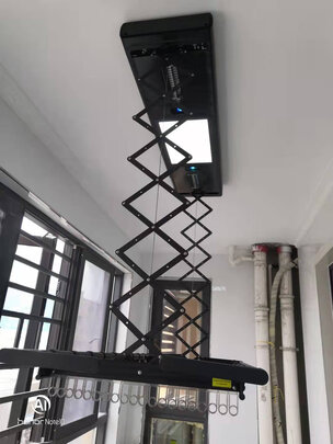 卡瑞琪（COURAGE）电动晾衣架阳台升降智能遥控晾衣架升降自动晾衣杆烘干风干杀菌晒衣机 烘干风干杀菌白色+母婴夹（全国免费安装）