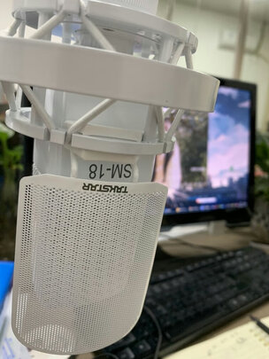 %title插图%num 得胜(TAKSTAR)SM-18 专业电容麦克风 手机直播设备外置声卡套装电脑主播话筒 抖音直播全套 套装礼品1