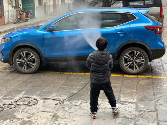 高压水枪洗车机