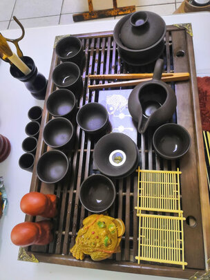 功夫茶具|客观评价豪峰整套茶具功夫茶具怎么样？上手三周说真相
