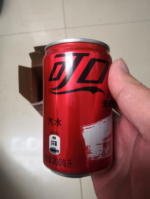 可口可乐可口可乐零度200ml*8饮料配置与类型