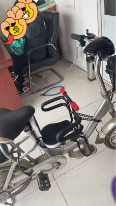 图片[4] - 梦多福自行车儿童座椅，黑色，拆卸靠背，你觉得怎么样？ - 淘实惠