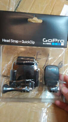 %title插图%num GoPro 运动相机配件 头带 头部固定及QuickClip可调节