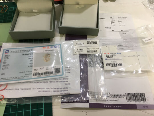 玫瑰金项链
