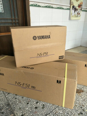 %title插图%num 雅马哈(Yamaha)NS-F51 系列音箱 5.0家庭影院 电视音响 落地影院 客厅影院 音响套装 进口 需搭配功放 黑色