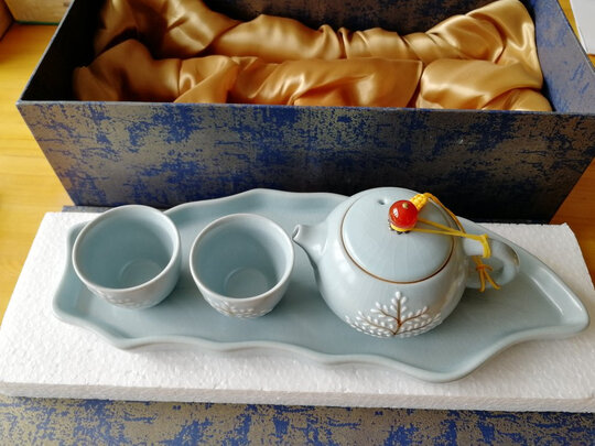 功夫茶具|客观评价金镶玉茶具套组功夫茶具怎么样？上手三周说真相