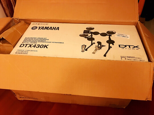 雅马哈（YAMAHA）DTX472KS入门升级款电子鼓电鼓架子鼓官方标配+原装鼓凳