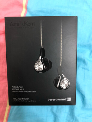 艾利和（Iriver）Astell&Kern AK T9iE 特斯拉动圈入耳式耳机耳塞  钛金黑