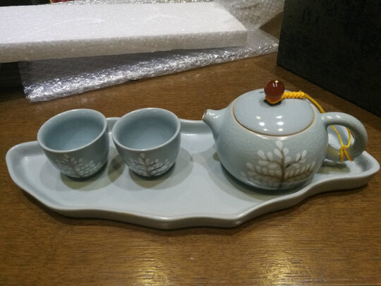 功夫茶具|客观评价金镶玉茶具套组功夫茶具怎么样？上手三周说真相