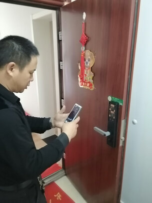 鹿客（LOCKIN）S30 全自动指纹锁 指纹一触即开 支持远程报警 密码锁电子锁智能门锁