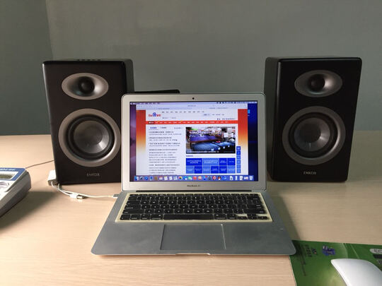 恩科（ENKOR）MD30B 有源书架2.0HIFI音箱 多媒体无线蓝牙音响 电脑电视家用桌面音箱 黑色