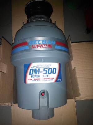 垃圾处理器|贝克巴斯DM500垃圾处理器怎么样上手一周说讲感受
