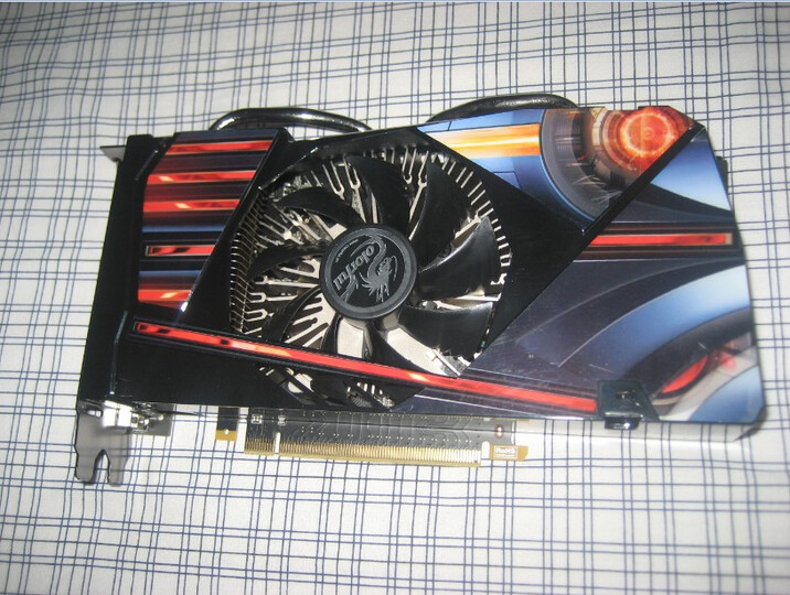 七彩虹(colorful) gtx460-1g 网神版 (京东特供) 675/3600mhz 1024m