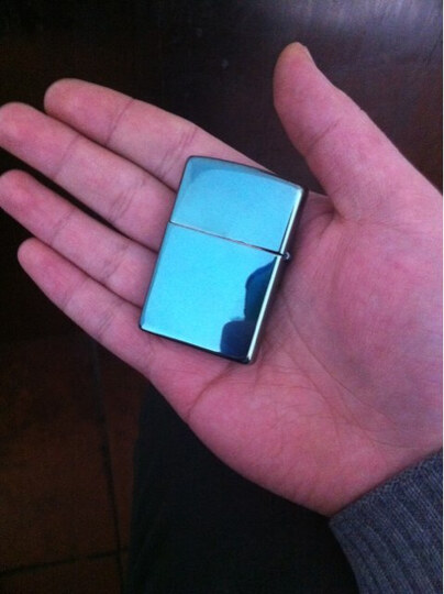 zippo打火机pvd浸染墨绿冰-墨绿海洋28129--很漂亮的zippo