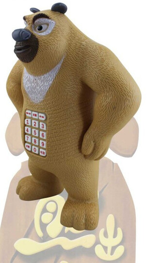 早教益智玩具 熊出没会讲故事说话 公智能对话故事机 深色掐腰款