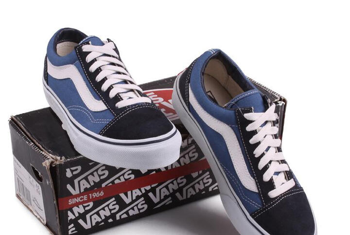 断码at 万斯vans 男鞋板鞋 运动鞋 0d3hnvy-1 深蓝 蓝色 40.