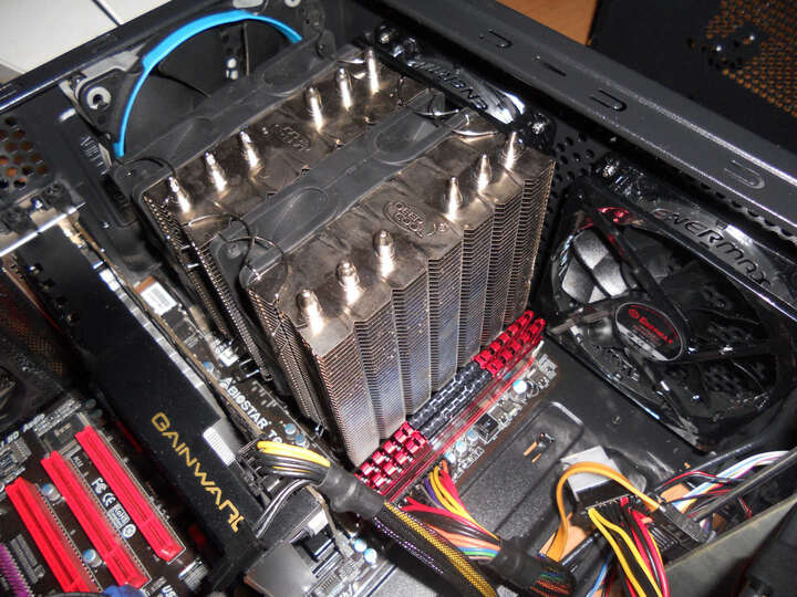 九州风神(deepcool)大霜塔至尊版 多平台cpu散热器 适用于intel/amd全