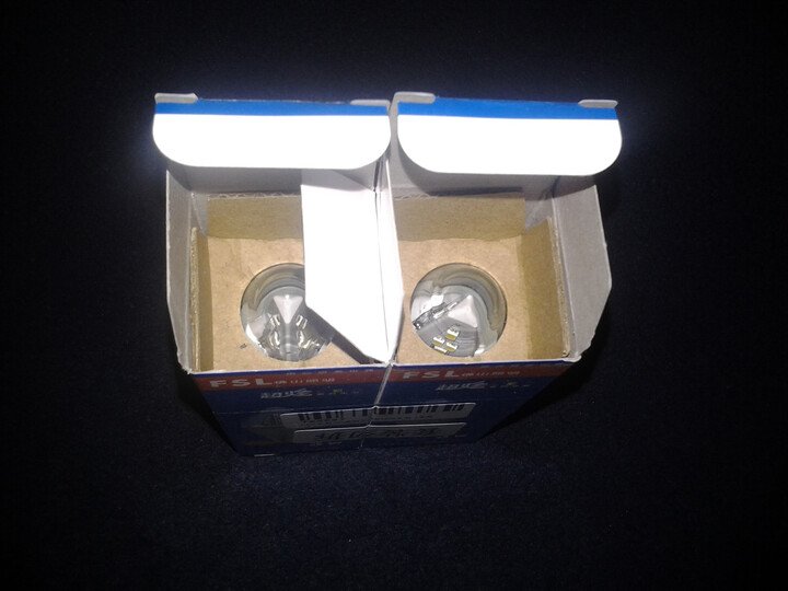 佛山照明 led尖泡3w透明全柱e14日光色 2支装--老牌子,看样子不错