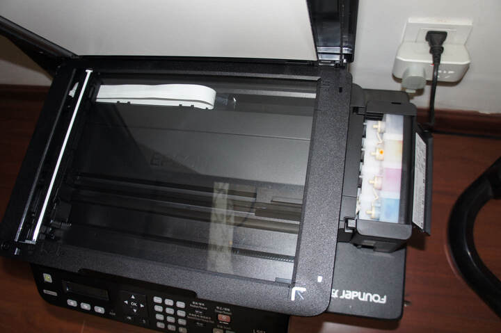 爱普生(epson) l551 墨仓式一体机(打印 复印 扫描 传真)--打印效果不