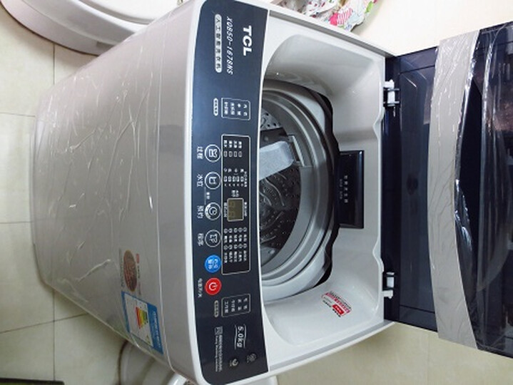 tcl xqb50-1678ns 5公斤 全自动洗衣机(浅灰色)--刚刚送到的,新品首发