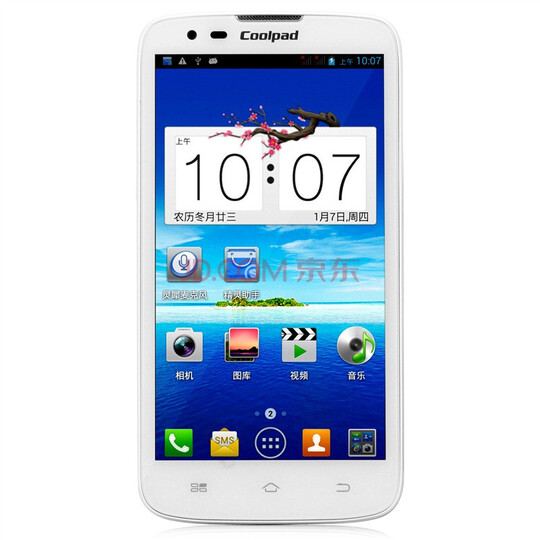 [晒单帖]酷派(coolpad)8295m 青春版 3g手机(白) td-scdma/gsm 双卡双