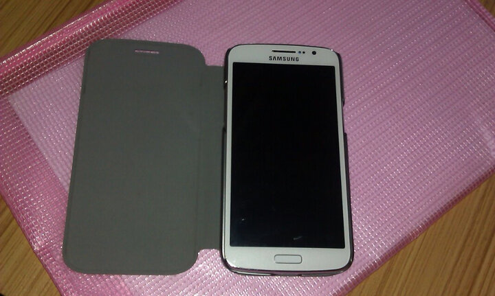 三星galaxy grand2 g7106 3g手机(釉白色) wcdma/gsm 双卡双待--机子