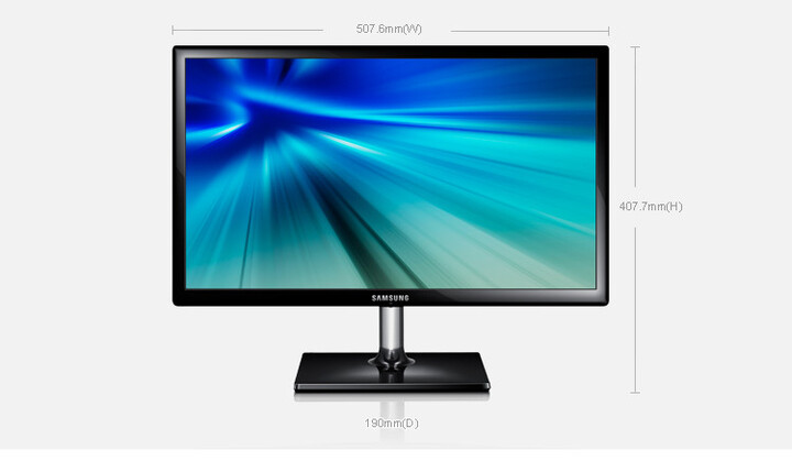 三星(samsung) s22c570h 21.