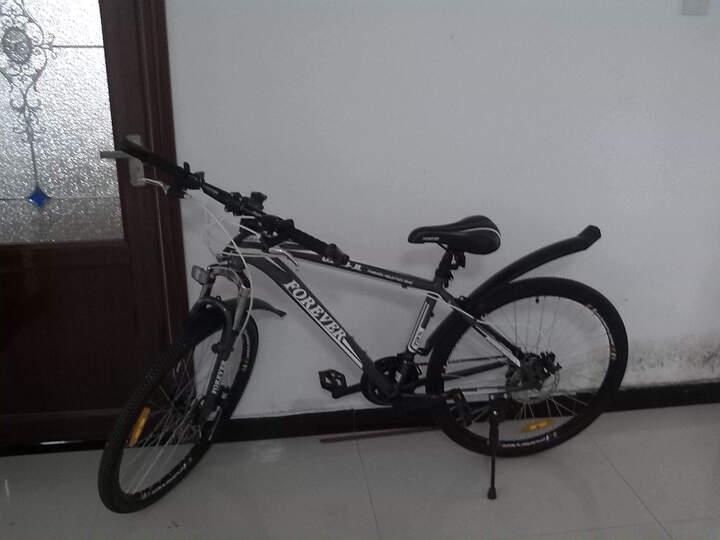 自行车26寸21速碟刹shimano变速轴承中轴高碳钢山地车qj019 赛途 灰色