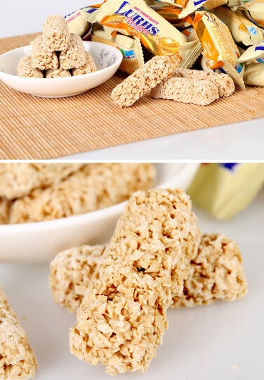 好亲家 香脆营养麦片巧克力燕麦巧克力糖果 500克x2份 喜糖年货糖果