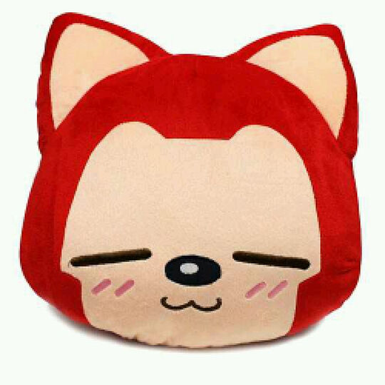 阿狸 床品家纺 阿狸表情靠枕aliakz003 萌 34cm--萌到爆了