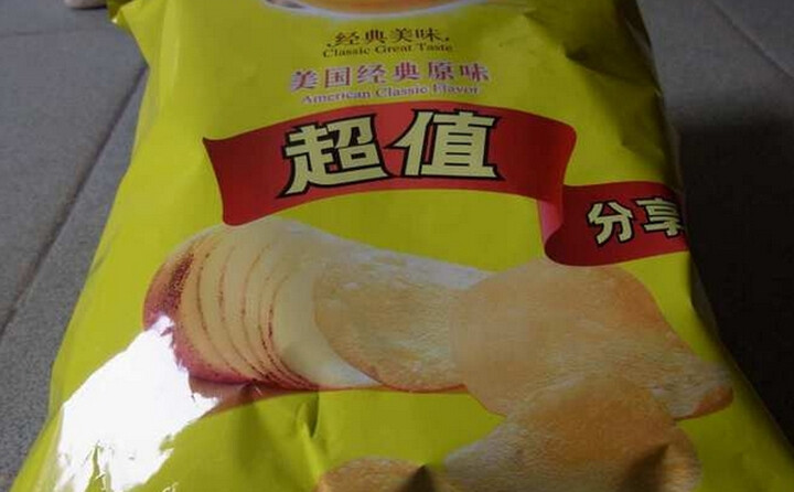 乐事薯片美国经典原味165g一直在吃这个牌子, 很不错.