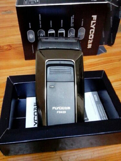 飞科(flyco)fs629往复式电动充电剃须刀(黑色)--非常不错!