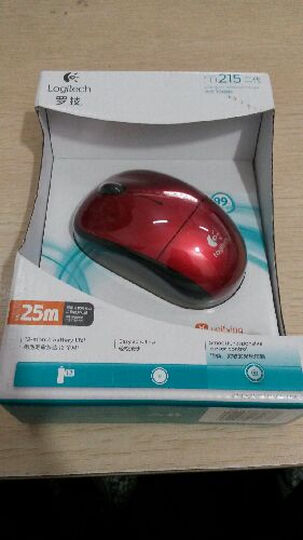罗技(logitech)m215 无线鼠标 二代 优联技术 红色--罗技m215二代