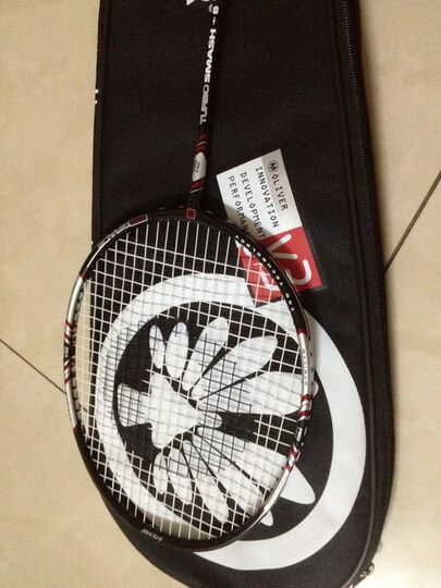 oliver奥利弗 turbo smash s19000 羽毛球拍(已穿线)--拍子不错,全