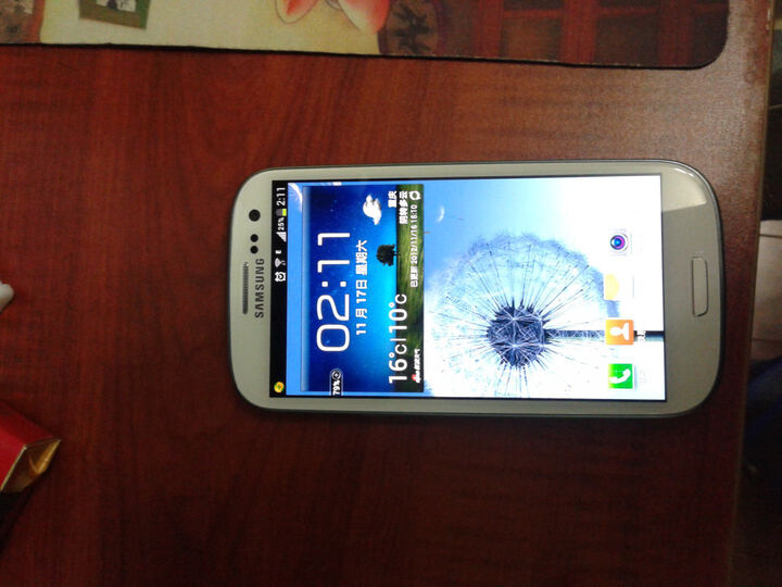 三星galaxy siii i9300 3g手机(云石白)wcdma/gsm--正品行货手机
