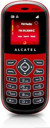 阿尔卡特 ot-209 gsm手机(深红色)--价格没的说