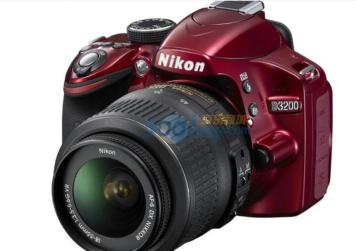 尼康(nikon) d3200 单反相机套机(af-s dx 18-55mm f/3.5-5.