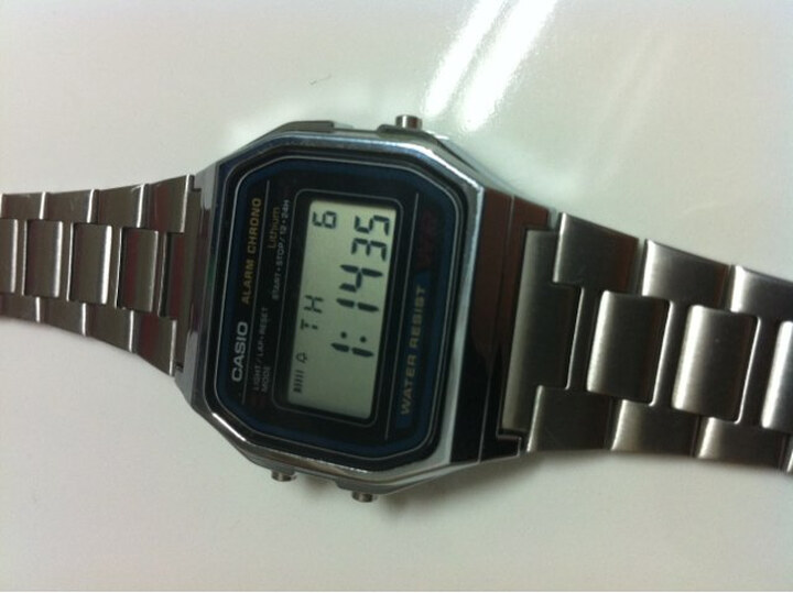 卡西欧新款digital系列复古经典电子男表 a158wa-1d--非常好的一款