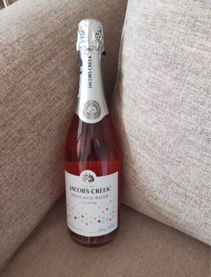 杰卡斯(jacobs creek) 莫斯卡托 桃红起泡葡萄酒 750ml 单瓶装