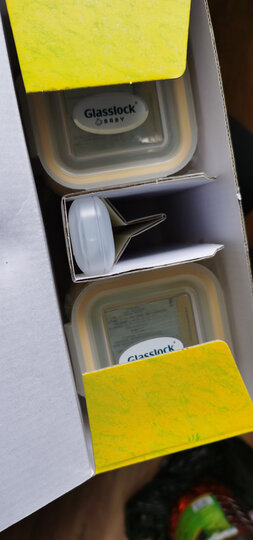 glasslock baby婴儿保鲜盒套装:"妹妹说辅食盒让我买