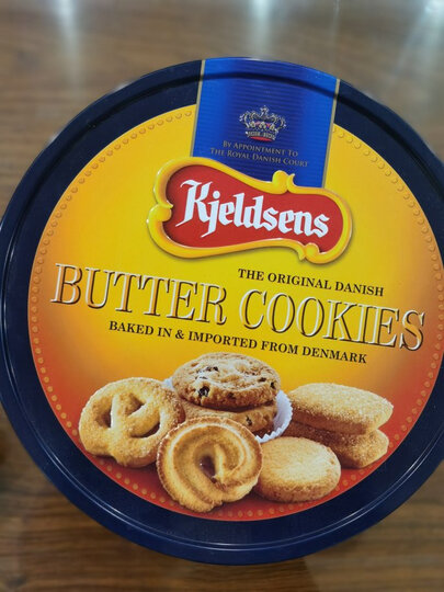 丹麦进口 丹麦蓝罐(kjeldsens)曲奇饼干 礼盒装 908g加赠125g  节日