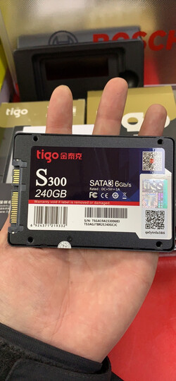 金泰克(tigo)2.5英寸 240g ssd固态硬盘 sata接口 s300系列 晒单图