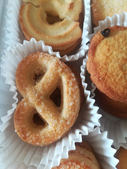 皇冠(danisa)丹麦曲奇饼干163g 休闲儿童零食 印尼进口(两款包装随机