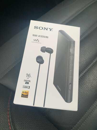 索尼(sony)nw-a105:"上手感觉不错!信仰充值!原配耳机不建议要很一般.