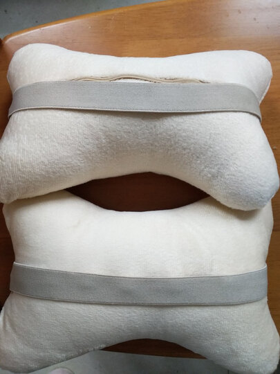 杰米仕(jmisi)汽车头枕护颈枕车用车载卡通一对枕皮革毛绒棉麻枕头